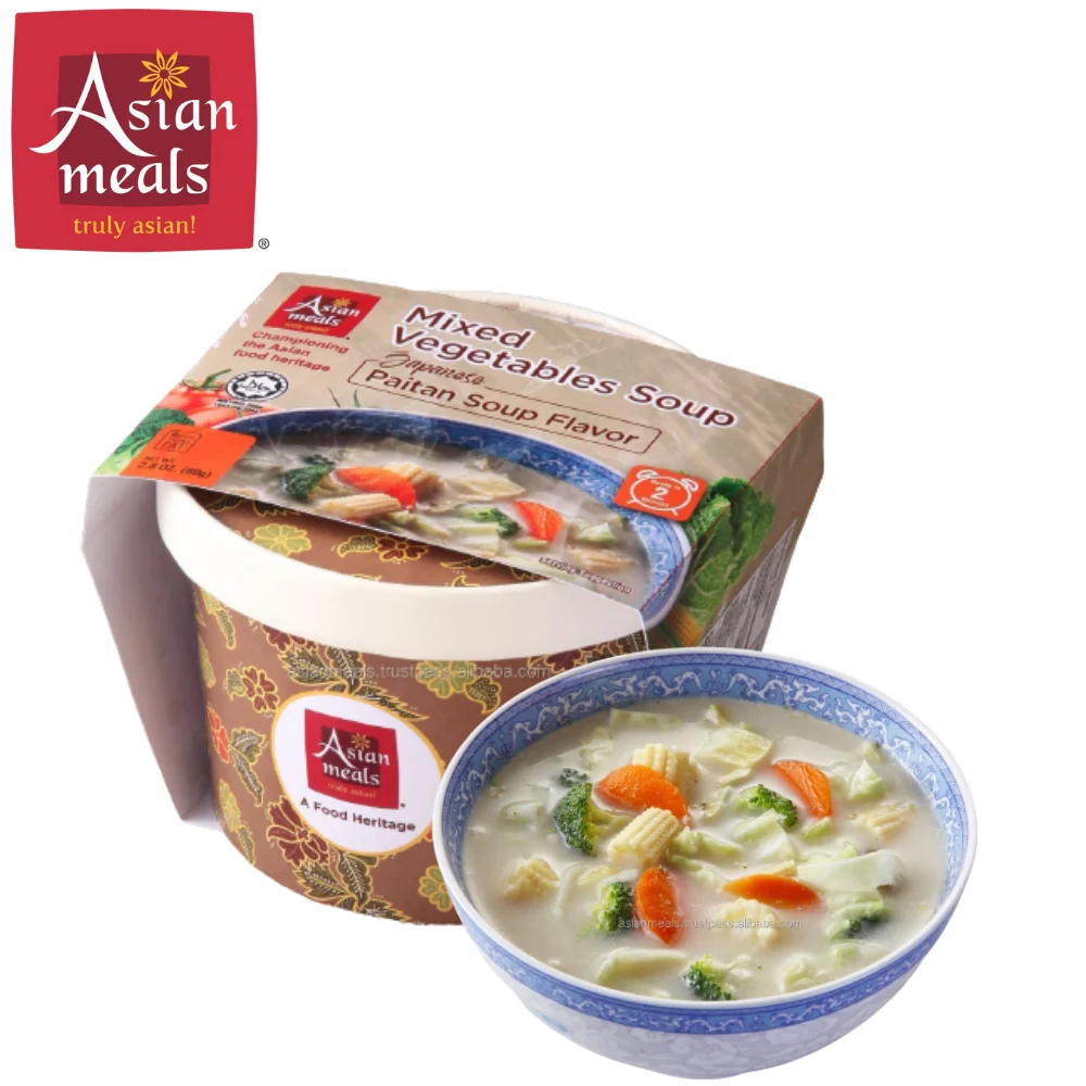 Оптовая продажа высшее качество смешанные овощи суп японский вкус Paitan Halal