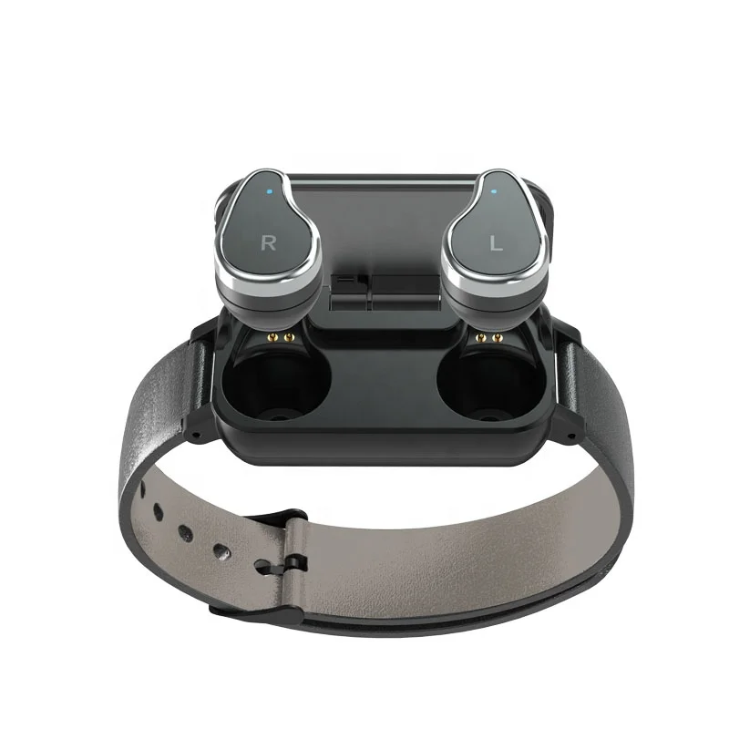 ear buds with watch wireless bt headset and watch smart bracelet earbuds