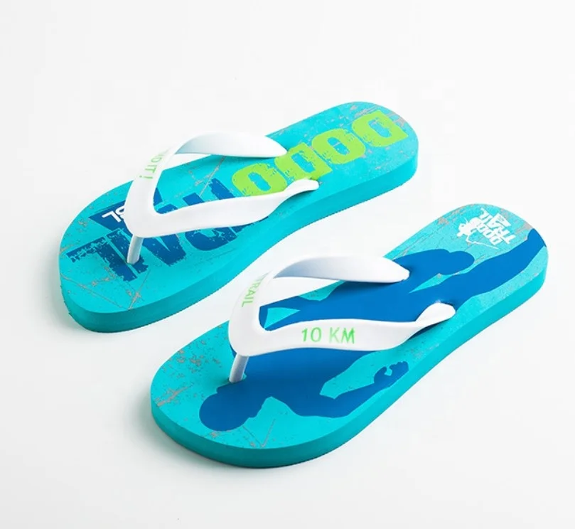 Cheap Custom Outdoor Latest Eco Friendly Wholesale Factory Summer Beach Style Cartoon Flip Flop