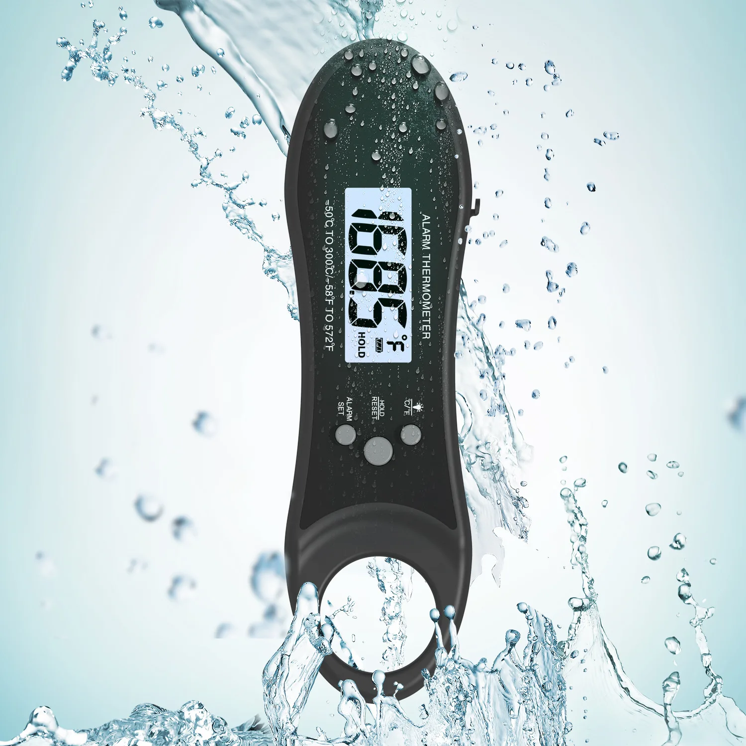 Newly Kitchen External Probe Meat Thermometer Food Instant Digital Thermometer