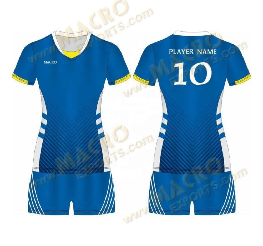 2021 Latest New Design Sportswear Factory Price Womens Beach Volleyball Jersey Designs Uniform