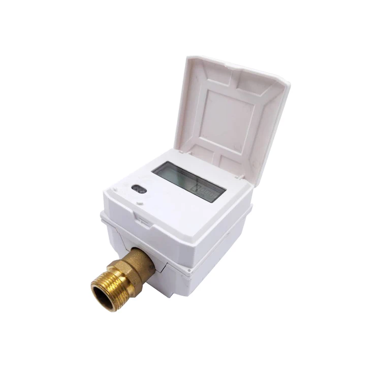 Low cost Intelligent Water meter16bar water pressure grade brass plastic meter DN15 DN20