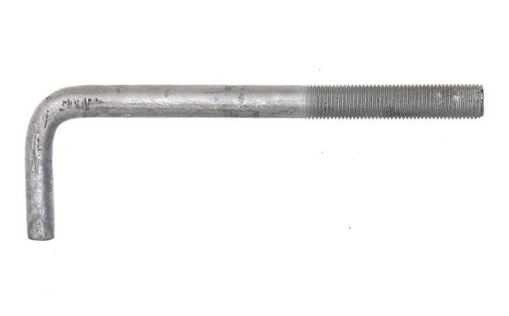 HDG High Quality L Bolt For Roofing With Hex Nut Rubber Washer