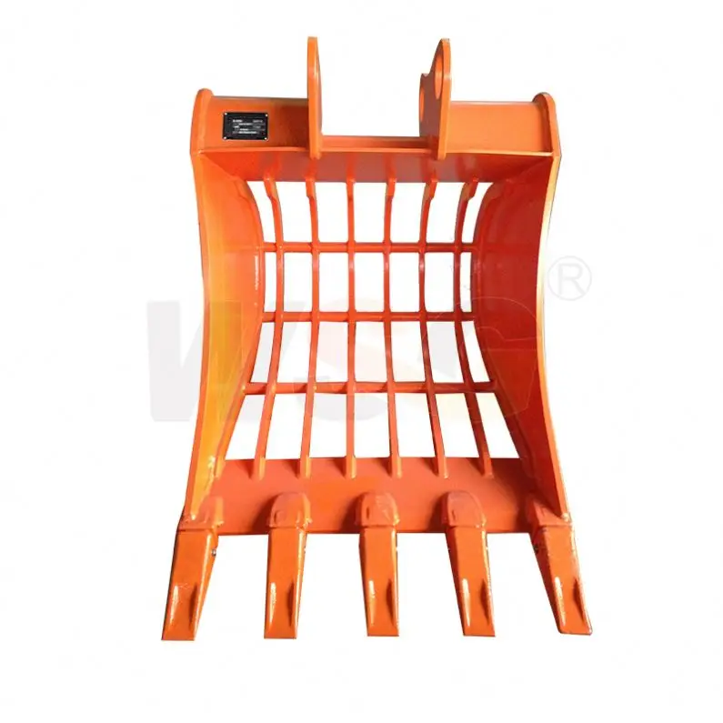 Hard rock excavator bucket for Liebherr 984