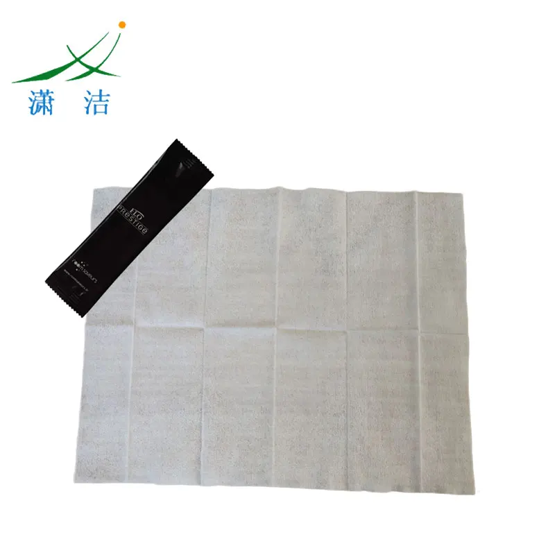 
Biodegradable single wet wipes for cleaning hands 