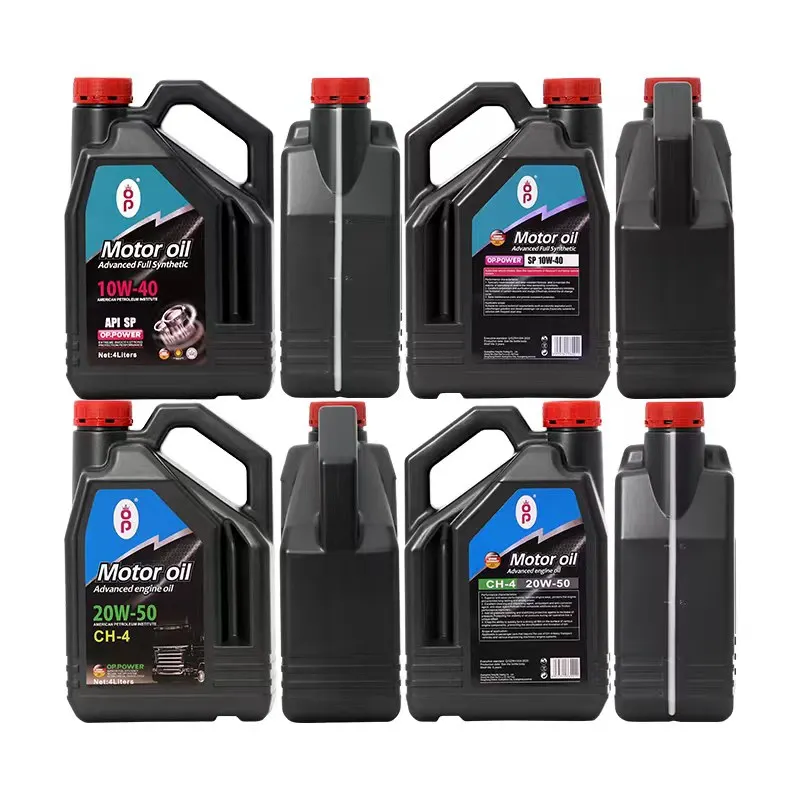 OEM High quality motor oil can be customized lubricating oil  10W40 4L Wholesale price gasoline engine oil