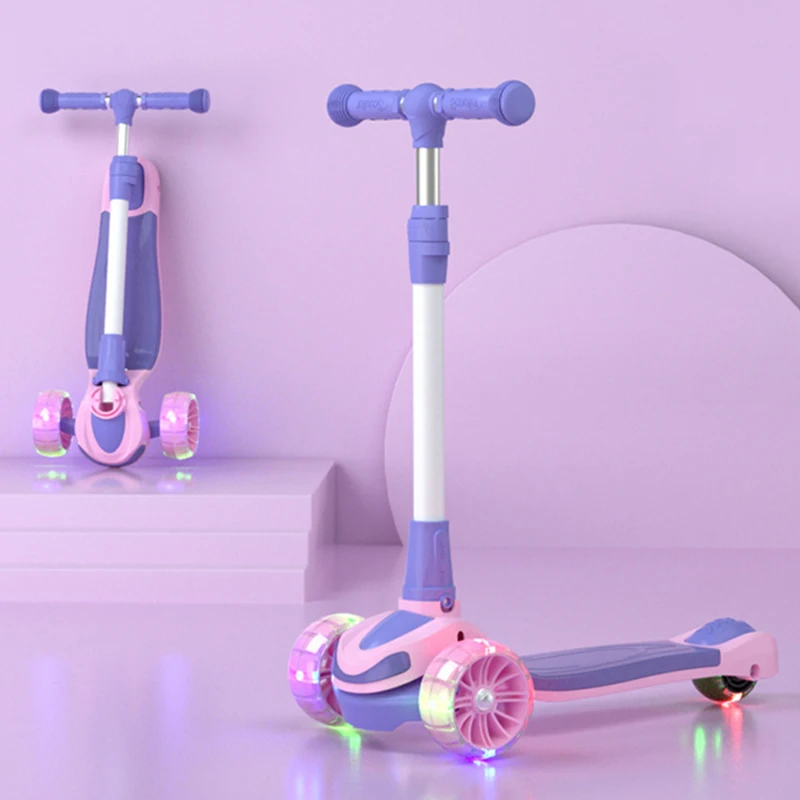 Wholesale Custom Kid Toy Bike 3 Wheels Kids Foot Kick Portable Scooter for Toddler