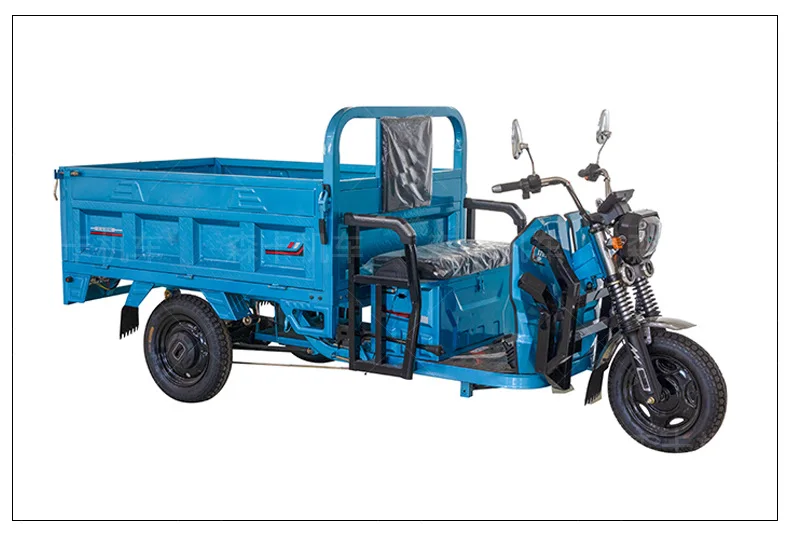 Home hauling truck electric tricycle high power 1200W three-wheeled electric car