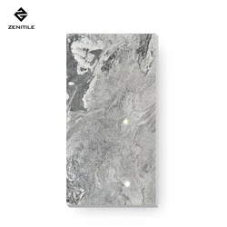 New design Full Polished Porcelain Tile Calais Light Grey Guangdong Manufacturer Sintered Stone