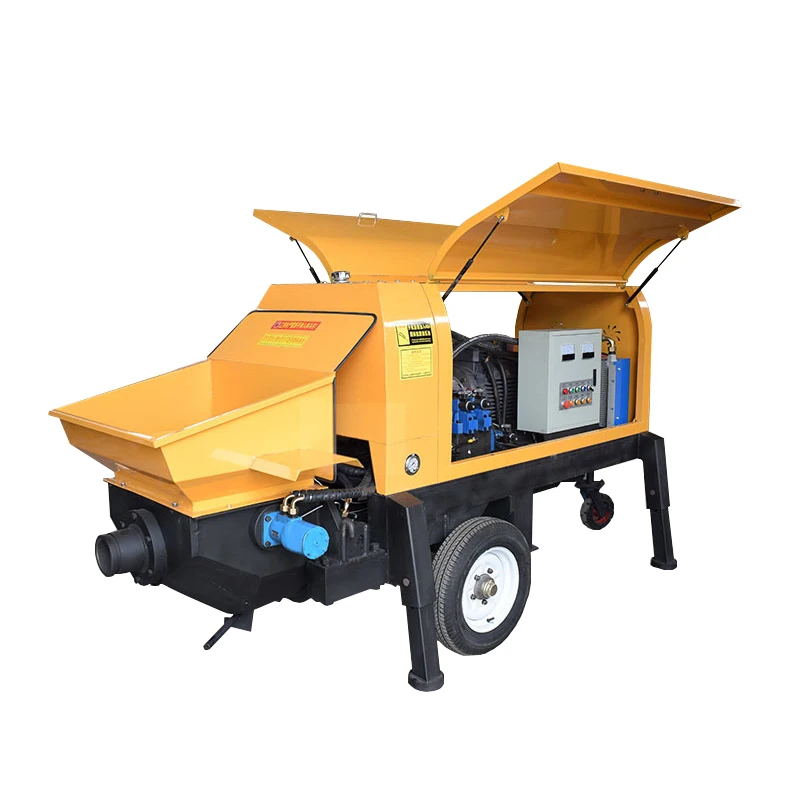 
Stationary concrete Pump Machine with Hose Trailer Pumpcrete Concrete Delivery Pumping Machine for Skid Steer Concrete Pumps Stationary concrete Pump Machine with Hose Trailer Pumpcrete Concrete Delivery Pumping Machine for Skid Steer Concrete Pumps