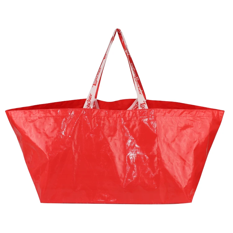 Heavy duty large pp woven multi color accept custom your logo print storage moving bags