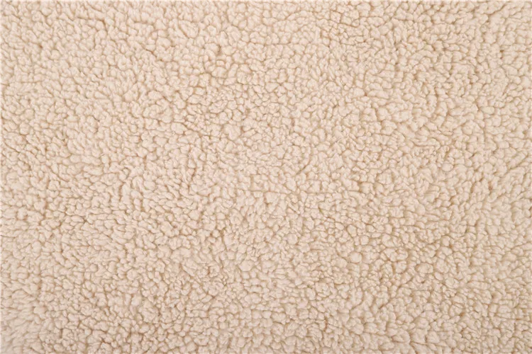 Shaoxing factory fashion tela sherpa fleece fabric for blanket