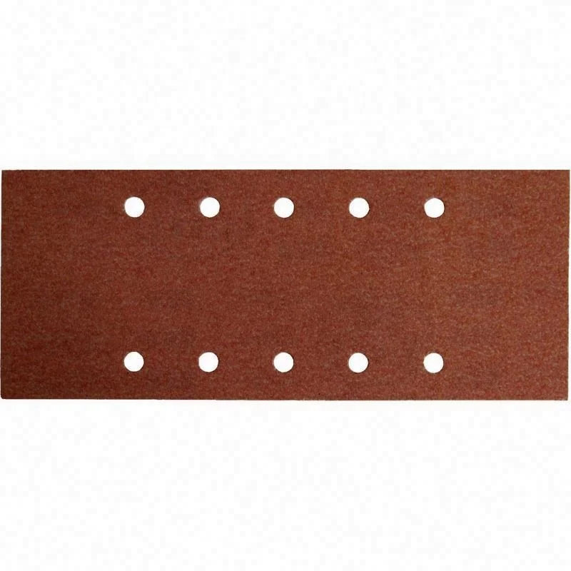 244040 EXTOL 10 holes 115X280MM P40 10pcs abrasive sanding paper for grinding