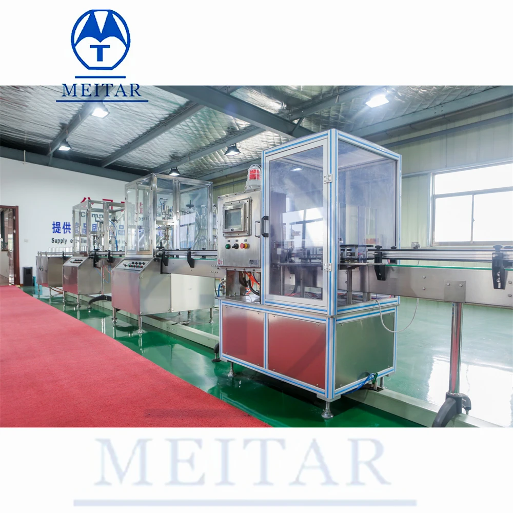 Automatic Aerosol Gas Filling Machine With Spray Cans , Butane Filling Machine Aerosols Deodorizer Filling Machine