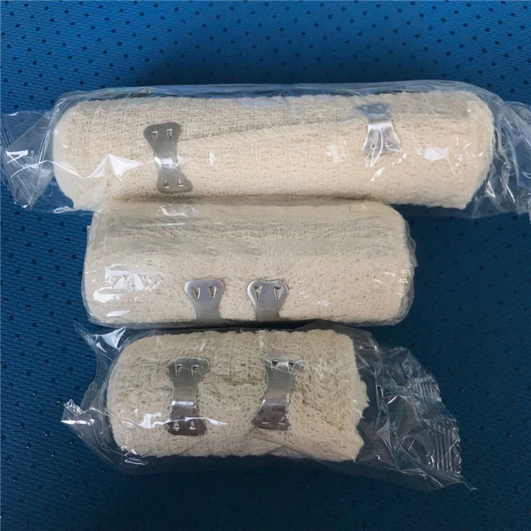 Chinese Factory Cheap Crepe Bandage Custom Cotton Spandex Medical Elastic Bandage