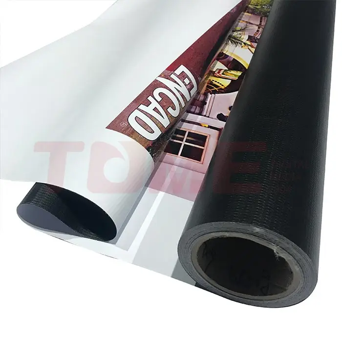 140g Eco-Solvent Printable Glossy Vinyl Stickers White Black Grey Glue Adhesive for Poster Materials