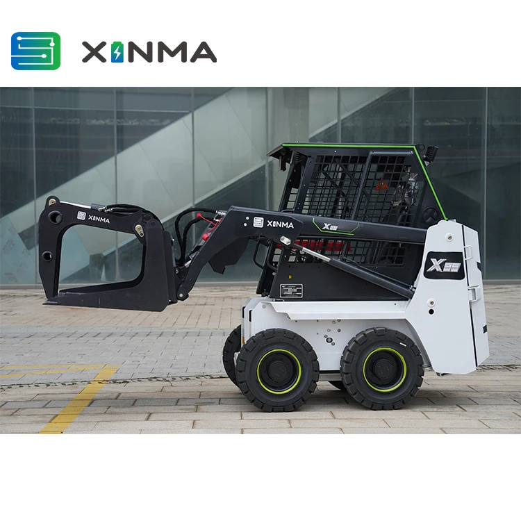 Hot Selling New Outdoor Durable Easy To Operate Multifunctional Electric Skid Steer Loader