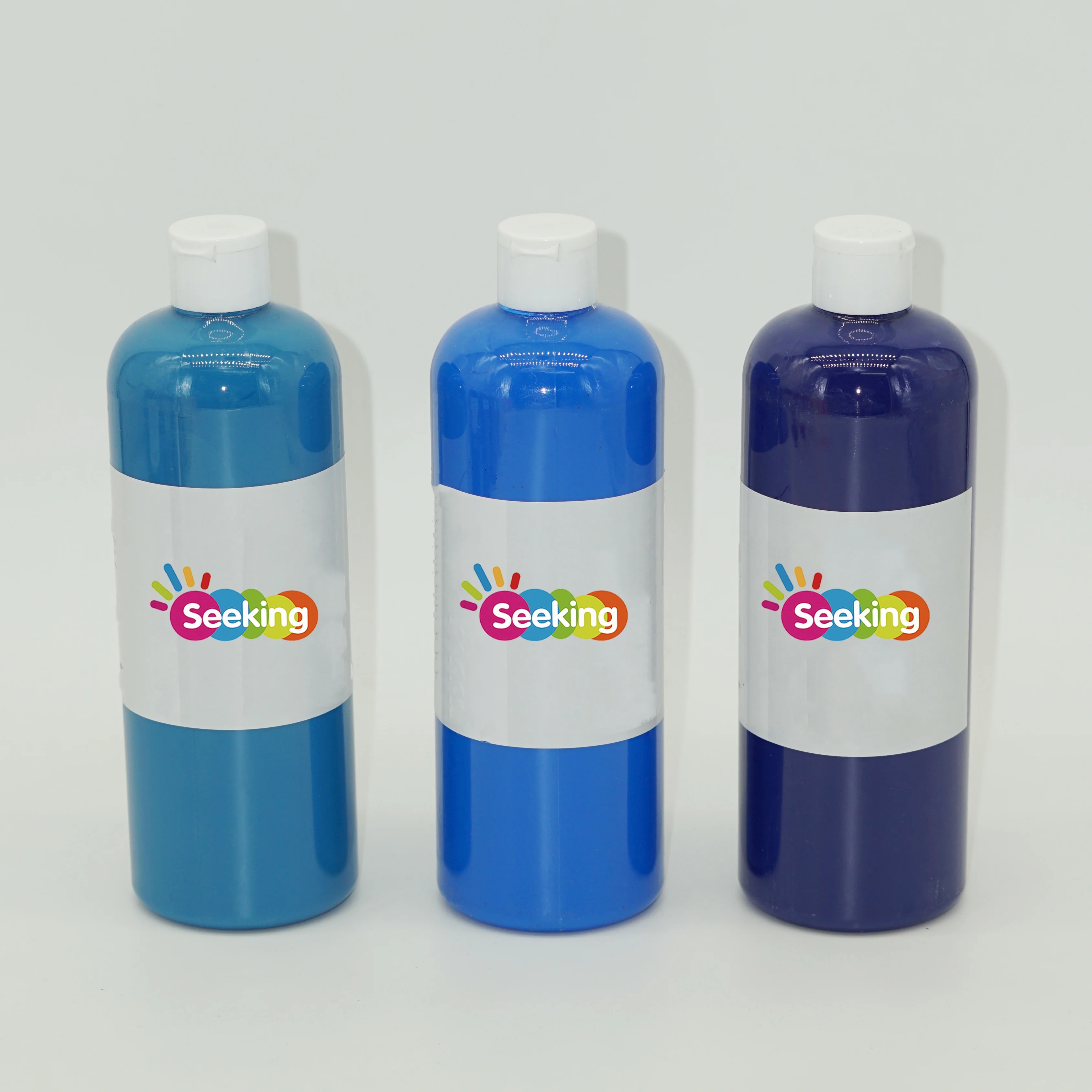 Оптовая Продажа нетоксичных 500 мл бутылка перламутровая акриловая краска акварель индивидуальные цвета для уникального искусства