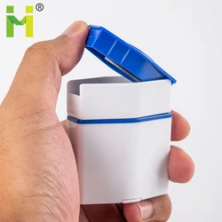 Pill Crusher & Cutter 3-in-1 Medicine Tablet Vitamin Grinder Splitter Organizer Storage Container Box