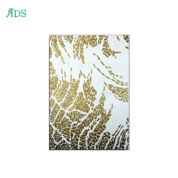 Wholesale Stretched Canvas Abstract Gold Living Room Painting Art