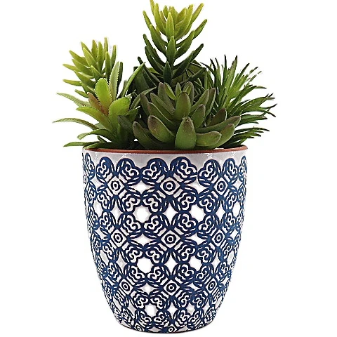 New Design Custom Mini Bonsai Faux Succulent Artificial Plant Potted  Decorative Garden Home Desktop Decoration