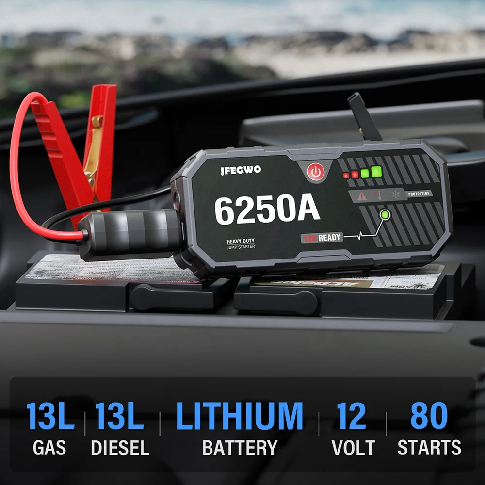 New Design and Emergency car starter jump kit car battery jump starter arrancador de baterias coche