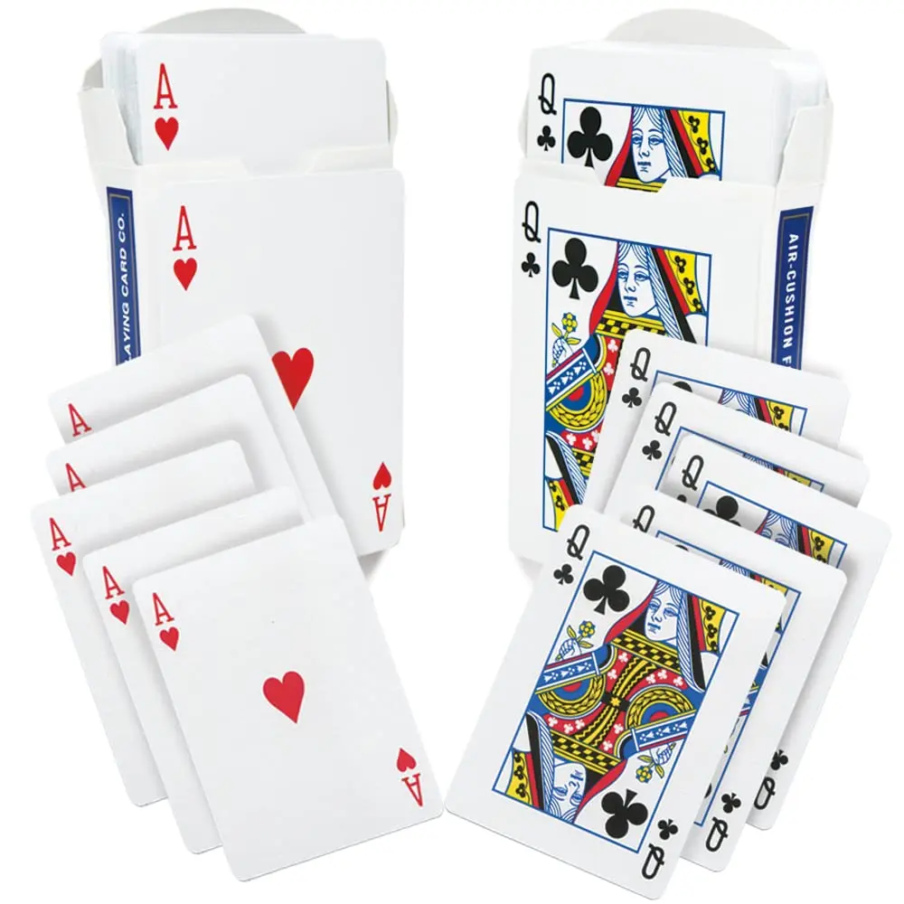 Hot Sale Eco Friendly Promotional Adult Poker Plastic Waterproof Card Game Playing Cards
