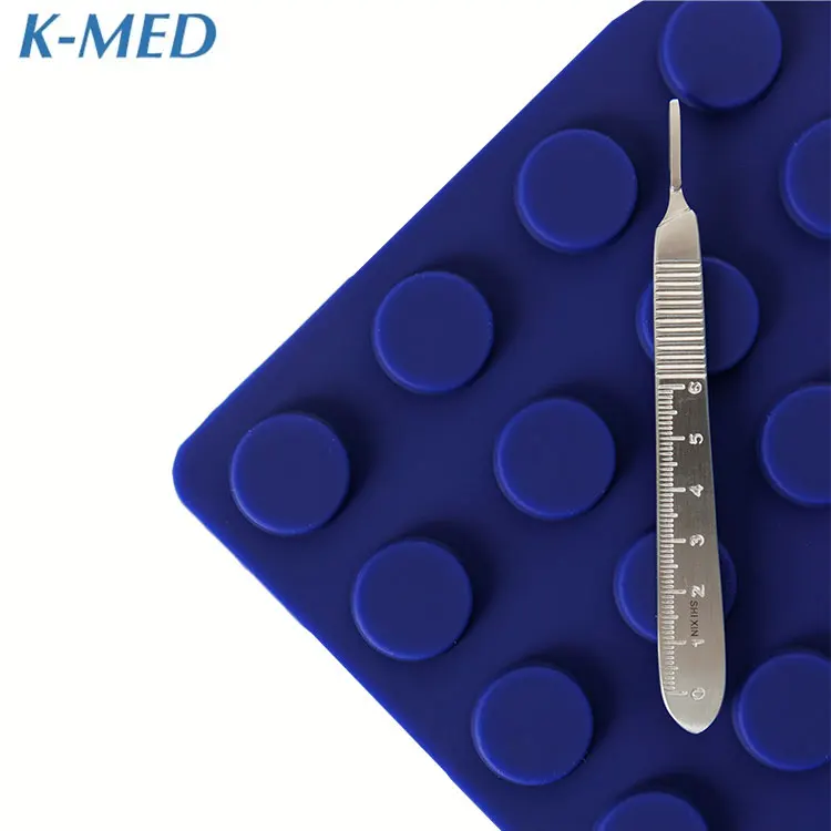 Surgical Magnetic Instrument Mat Blue Reusable Magnetic Mat