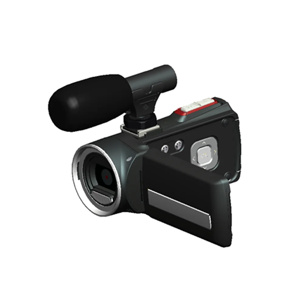 2.7K/30FPS High Definition Digital Camera External and built-in microphone manual switching recording