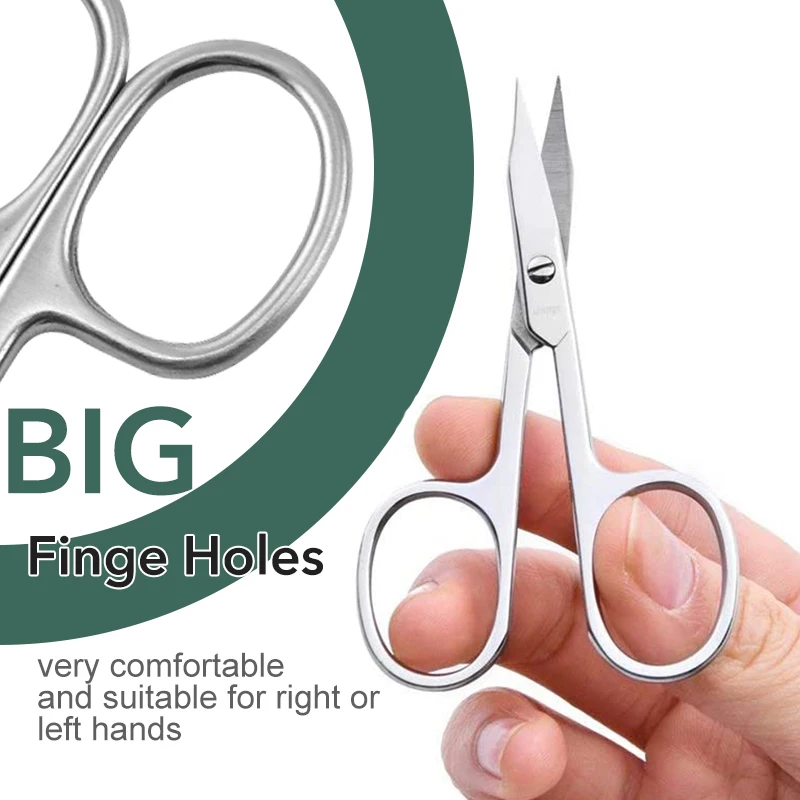 Professional Thick Toe Nail Scissors Cutter Clipper Manicure Pedicure Tool For Round Nails Ingrowns Beauty Grooming