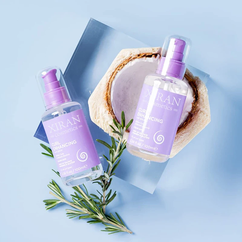 Curl Enhancing Hair Oil Restore Bounce Anti-frizzing and Smoothing Hair Serum Oil for Curly Hair