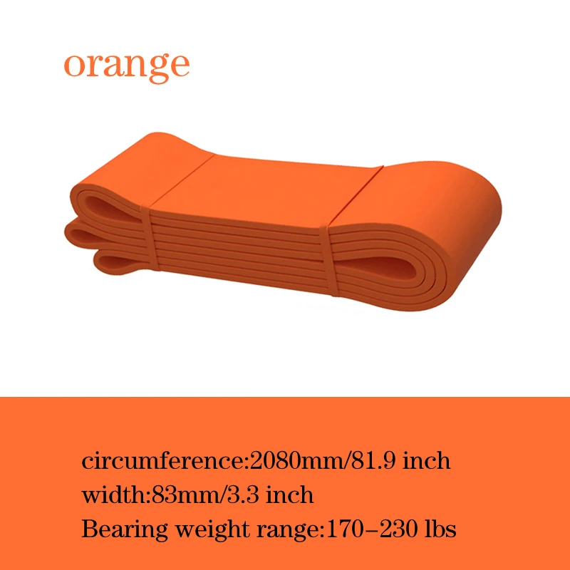 Home Gym Fitness Training Resistance Bands Elastic Natural Latex & TPE Plastic Material for Yoga & Exercise