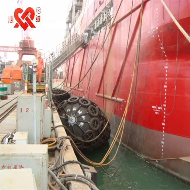 China Qingdao Xincheng Rubber Fender Marine/pneumatic Floating Rubber Fender/inflatable Rubber Fender