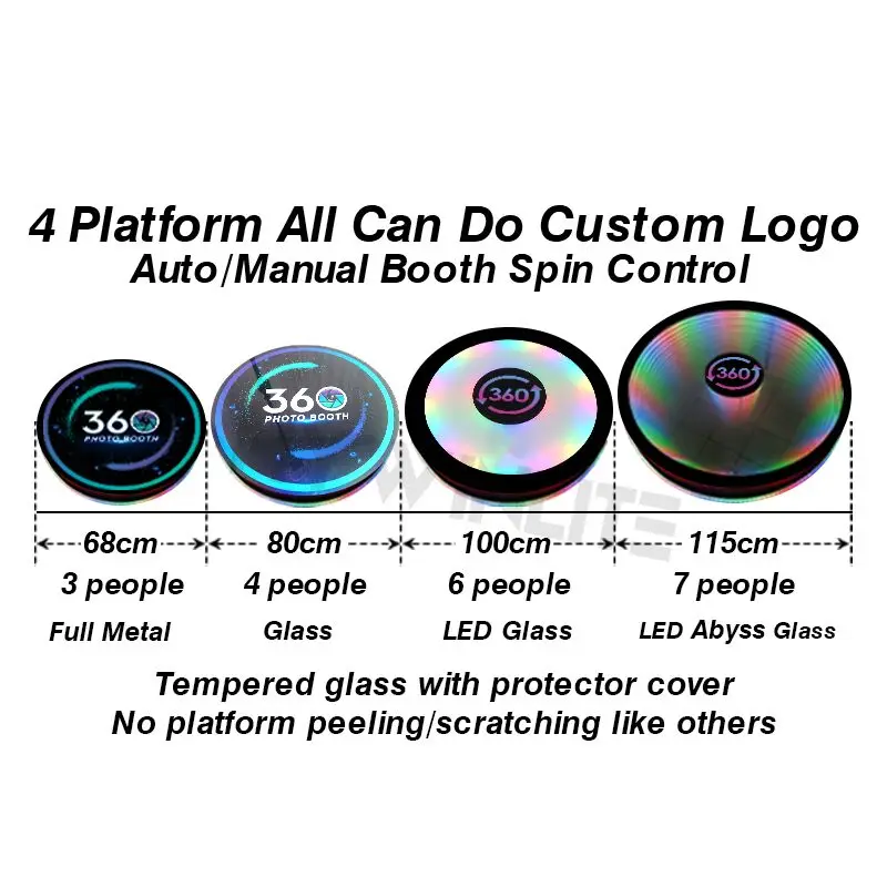 360 spinner video booth 360 background photobooth dslr camera 360 photo booth 100cm octagon