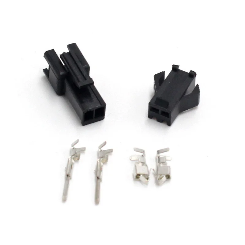 SM 2 pin connector male and female connector cable for single color led strip