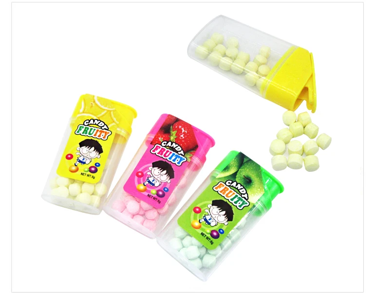 
Tic fruity mint pressed candy in tube candy wholesales 