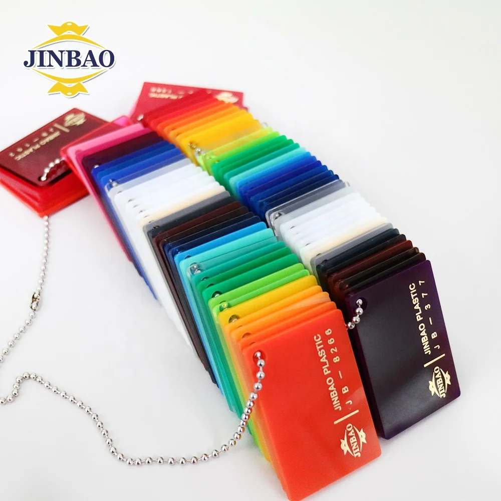 JINBAO акриловый пластиковый лист ПММА прозрачный литой прозрачные высококачественные цветные акриловые
