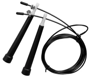 Hot Selling PP Handle Jump Rope Fitness Power Training 3m Pointed Steel Wire Skipping Rope for Exercise
