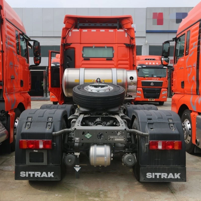 Reliable Sea Freight Delivery China Low Price Anti-Lock Braking System Sitrak 6x4 Tractor Truck EURO 5 480HP Sitrak g7 CNG Truck