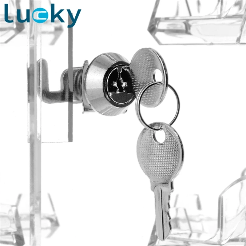 Customized Acrylic Security Lock Rotating Eyewear Case rotating kiosk sunglasses display cabinet for wholesale