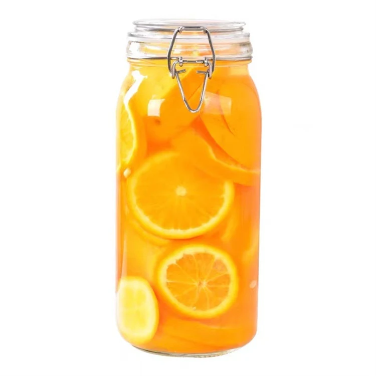 Hot Selling Accept Custom Glass Honey Jar Pickle Jar In Bulk