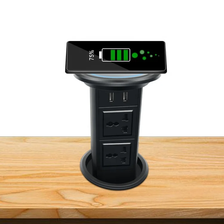 Wholesale motorized mural white plug and socket eu 220v usb electrical equipment supplies for home sockets