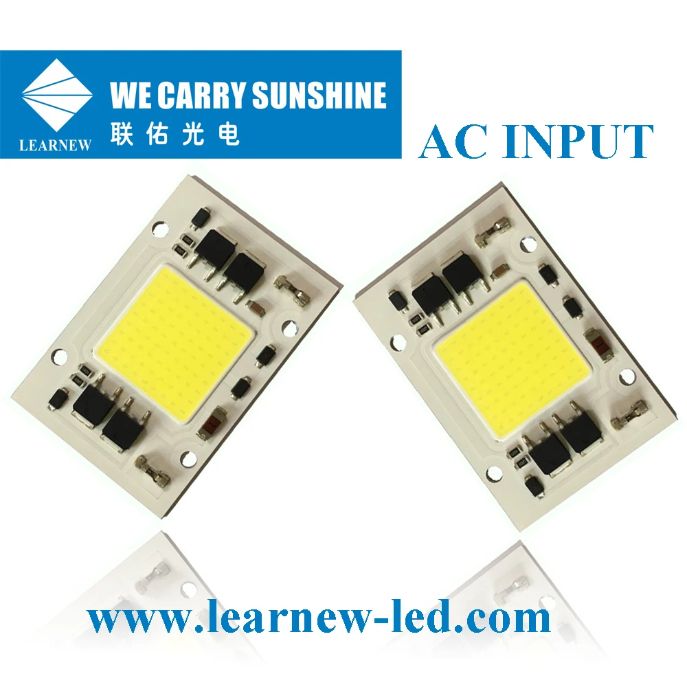 Outdoor lighting Manufactured 4060 SERIES AC 200V 220V 230V 240V 30W  led chip 50w AC COB LED Chip
