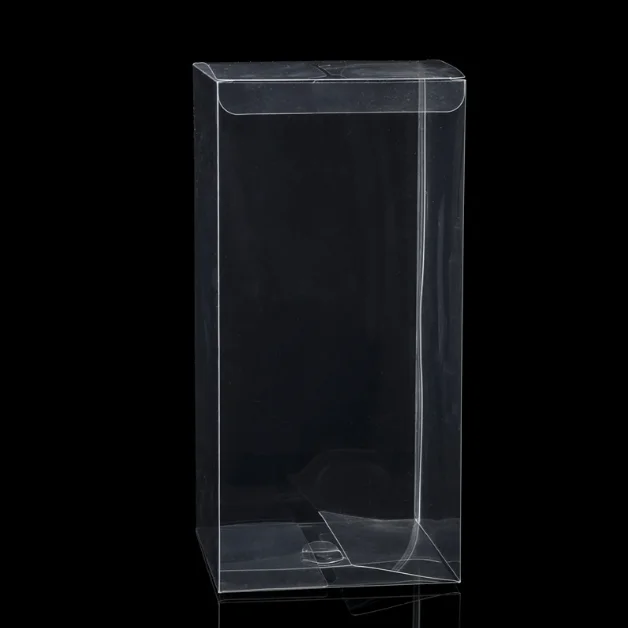 Packaging Clear Recycled Plastic Transparent Folding Window Custom Logo Customized Design Acetate Box RPET PVC PET PP Gift Wrap