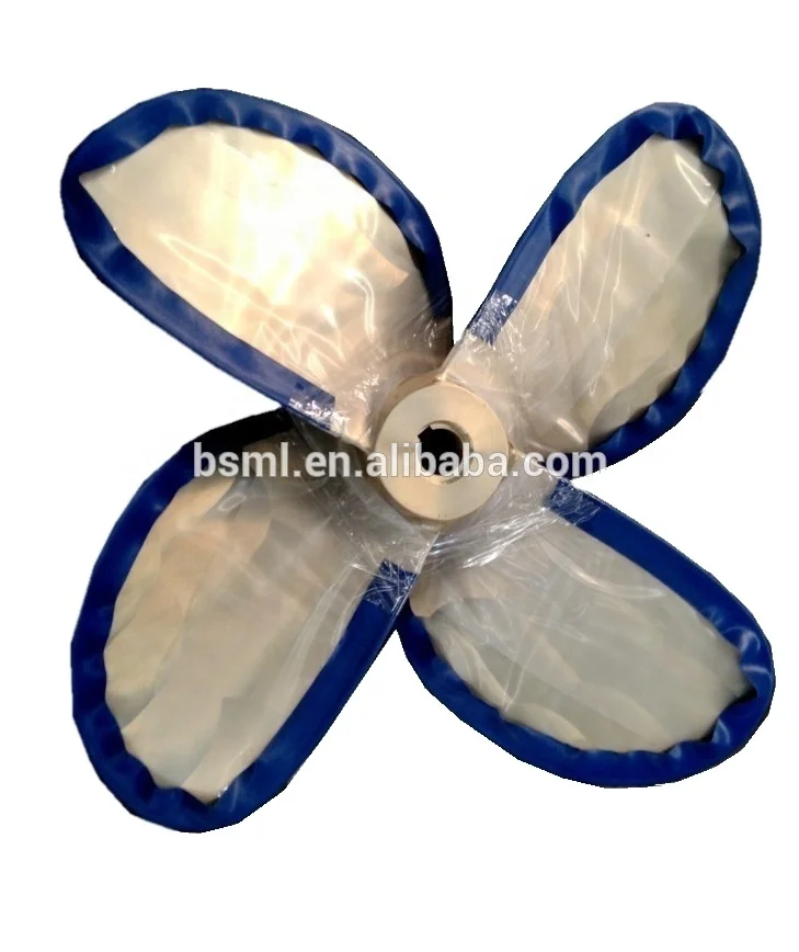 
4 blade small ship outboard water propeller bronze boat propeller 