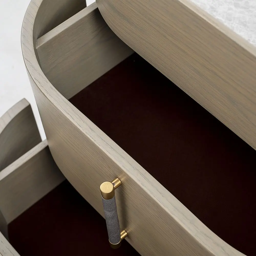 
New Listing High Quality Simple And Modern Simple Art Style Bedroom Set Bedside 