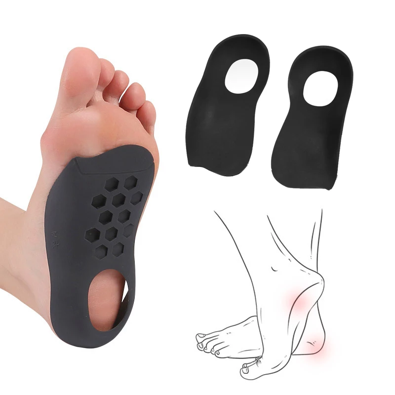 Heel Pain Plantar Fasciitis Orthotic Insole tpe Gel Heel Cups for Heel Spurs new design Shoes Inserts for Arch Support
