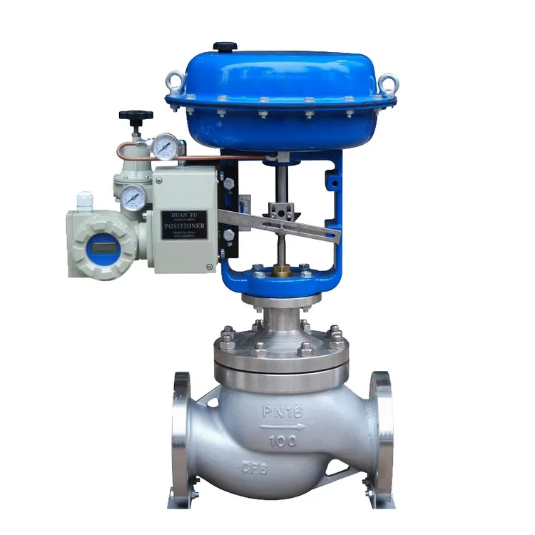 COVNA PN 16 Stainless steel Pneumatic Actuator Globe Control Valve