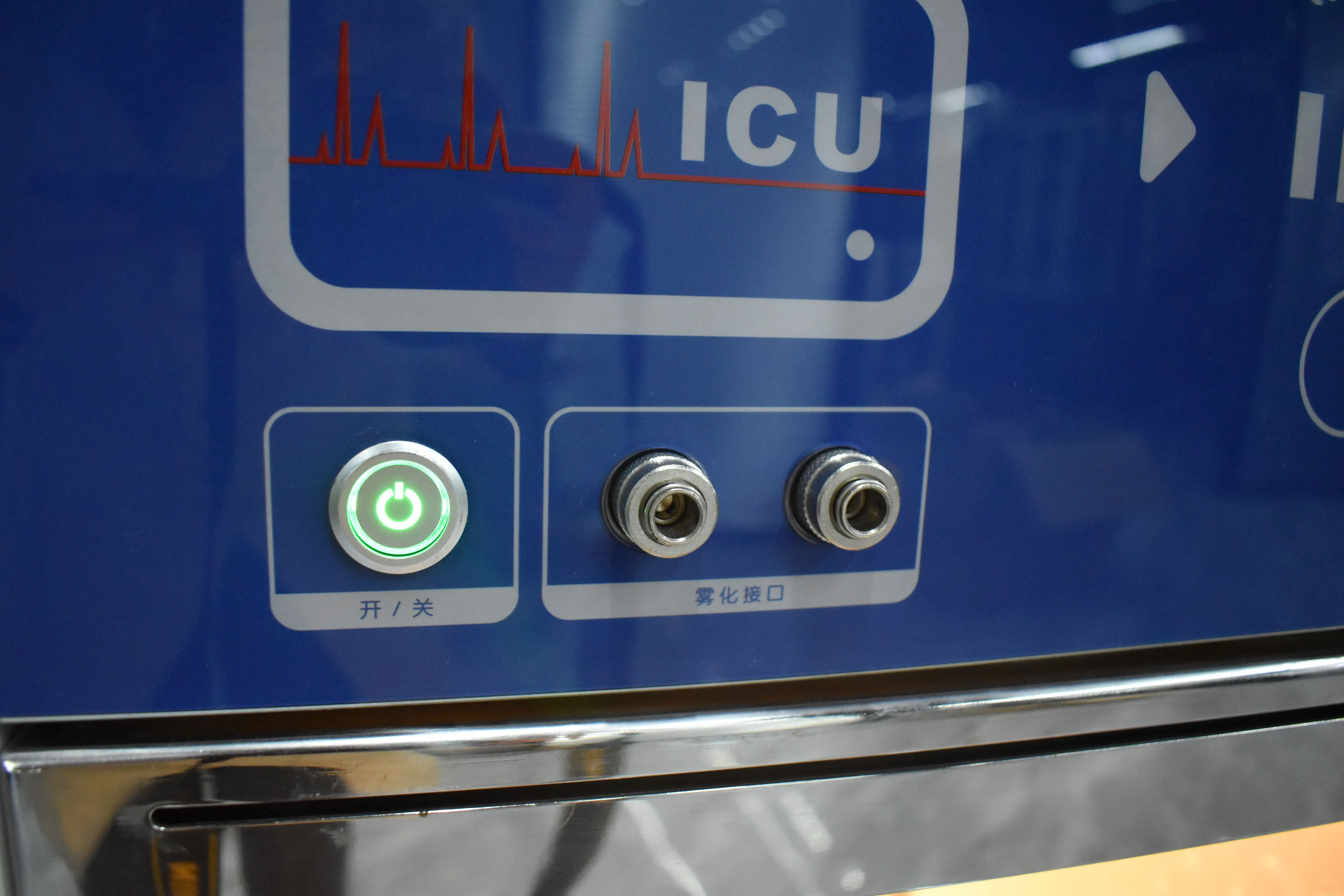 2024 hot selling warm blue light system customized veterinary incubators for dogs ICU veterinary cage