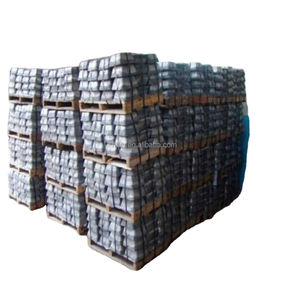 Pure antimony Sb ingots 99.68% seller